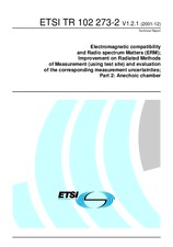 Standard ETSI TR 102273-2-V1.2.1 3.12.2001 preview