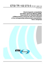 Standard ETSI TR 102273-5-V1.2.1 3.12.2001 preview