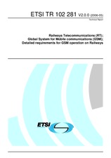 Standard ETSI TR 102281-V2.0.0 4.5.2006 preview