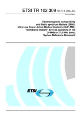 Preview ETSI TR 102309-V1.1.1 11.5.2004