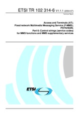 Preview ETSI TR 102314-6-V1.1.1 2.7.2004