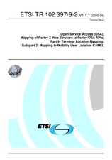 Preview ETSI TR 102397-9-2-V1.1.1 30.8.2005