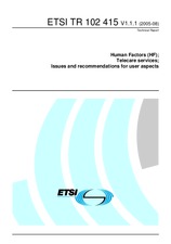 Preview ETSI TR 102415-V1.1.1 23.8.2005