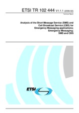 Preview ETSI TR 102444-V1.1.1 14.2.2006