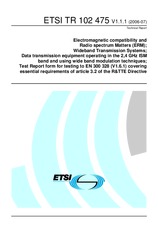 Preview ETSI TR 102475-V1.1.1 12.7.2006