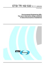 Preview ETSI TR 102532-V1.1.1 9.6.2009