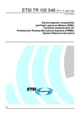 Preview ETSI TR 102546-V1.1.1 16.2.2007