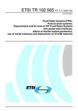Preview ETSI TR 102565-V1.1.1 15.2.2007
