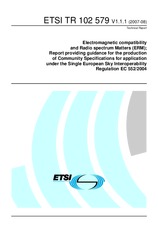 Preview ETSI TR 102579-V1.1.1 7.8.2007