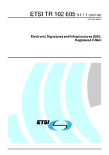 Preview ETSI TR 102605-V1.1.1 18.9.2007
