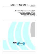 Preview ETSI TR 102616-V1.1.1 13.3.2008