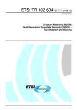 Preview ETSI TR 102634-V1.1.1 6.11.2008
