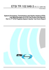 Standard ETSI TR 102648-3-V1.1.1 26.2.2007 preview
