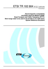 Standard ETSI TR 102664-V1.2.1 23.4.2010 preview