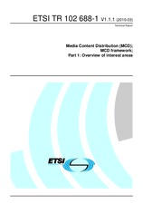 Standard ETSI TR 102688-1-V1.1.1 4.3.2010 preview