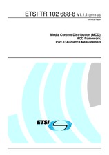Standard ETSI TR 102688-8-V1.1.1 26.5.2011 preview