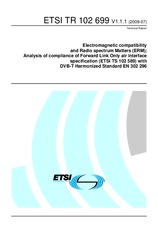 Standard ETSI TR 102699-V1.1.1 29.7.2009 preview
