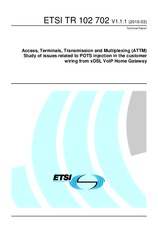 Standard ETSI TR 102702-V1.1.1 11.3.2010 preview