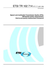Standard ETSI TR 102714-V1.1.1 9.8.2011 preview