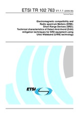 Standard ETSI TR 102763-V1.1.1 9.6.2009 preview