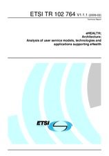 Standard ETSI TR 102764-V1.1.1 10.2.2009 preview