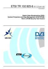 Standard ETSI TR 102825-6-V1.1.2 21.2.2011 preview
