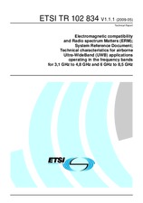 Standard ETSI TR 102834-V1.1.1 27.5.2009 preview