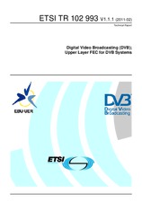 Standard ETSI TR 102993-V1.1.1 10.2.2011 preview