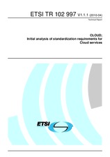 Standard ETSI TR 102997-V1.1.1 30.4.2010 preview
