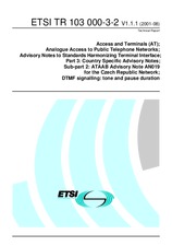 WITHDRAWN ETSI TR 103000-3-2-V1.1.1 7.8.2001 preview