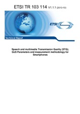 Standard ETSI TR 103114-V1.1.1 18.10.2013 preview