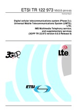 Standard ETSI TR 122973-V9.0.0 3.2.2010 preview