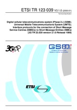 Standard ETSI TR 123039-V3.1.0 28.1.2000 preview