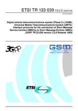Standard ETSI TR 123039-V3.2.0 30.9.2000 preview