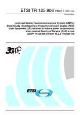 Standard ETSI TR 125906-V10.0.0 24.5.2011 preview