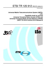 Standard ETSI TR 125912-V8.0.0 27.1.2009 preview