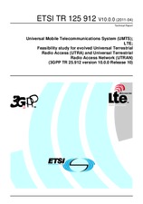 Standard ETSI TR 125912-V10.0.0 19.4.2011 preview