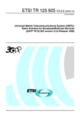 Standard ETSI TR 125925-V3.3.0 31.12.2000 preview