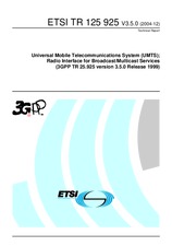 Standard ETSI TR 125925-V3.5.0 31.12.2004 preview