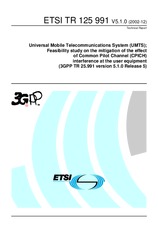 Standard ETSI TR 125991-V5.1.0 31.12.2002 preview