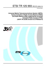 Standard ETSI TR 125993-V8.3.0 27.10.2009 preview