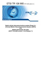 Standard ETSI TR 126905-V11.0.0 21.11.2012 preview