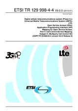 Standard ETSI TR 129998-4-4-V9.0.0 27.1.2010 preview