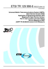 Standard ETSI TR 129998-6-V6.0.0 31.12.2004 preview
