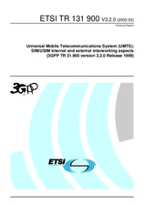 Standard ETSI TR 131900-V3.2.0 31.3.2002 preview