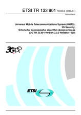 Standard ETSI TR 133901-V3.0.0 28.1.2000 preview