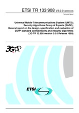 Standard ETSI TR 133908-V3.0.0 31.3.2000 preview