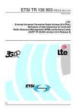 Standard ETSI TR 136903-V9.0.0 20.1.2011 preview