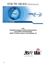 Standard ETSI TR 136912-V12.0.0 30.9.2014 preview