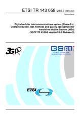 Standard ETSI TR 143058-V9.0.0 2.2.2010 preview